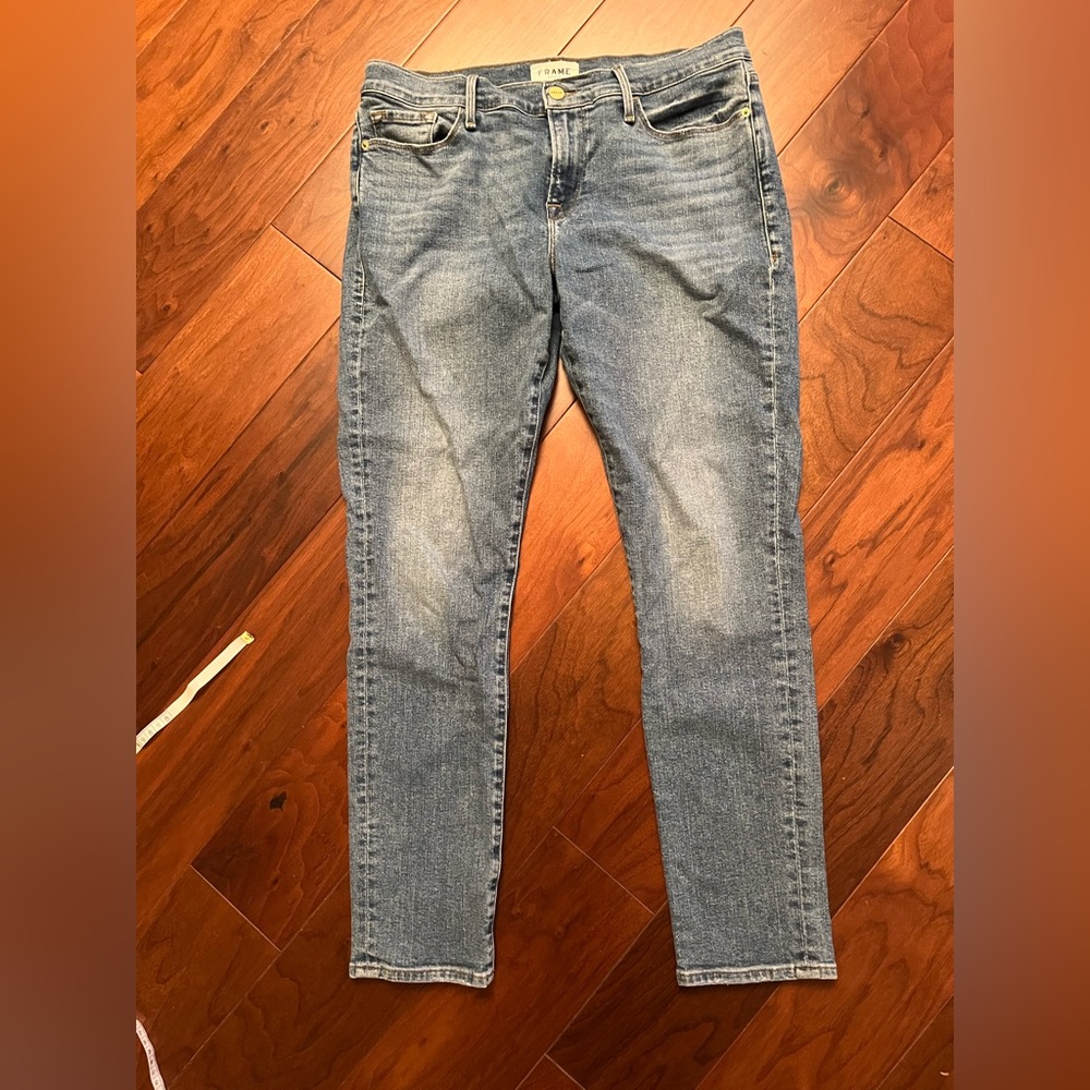 Frame Le Garçon Med Blue Wash